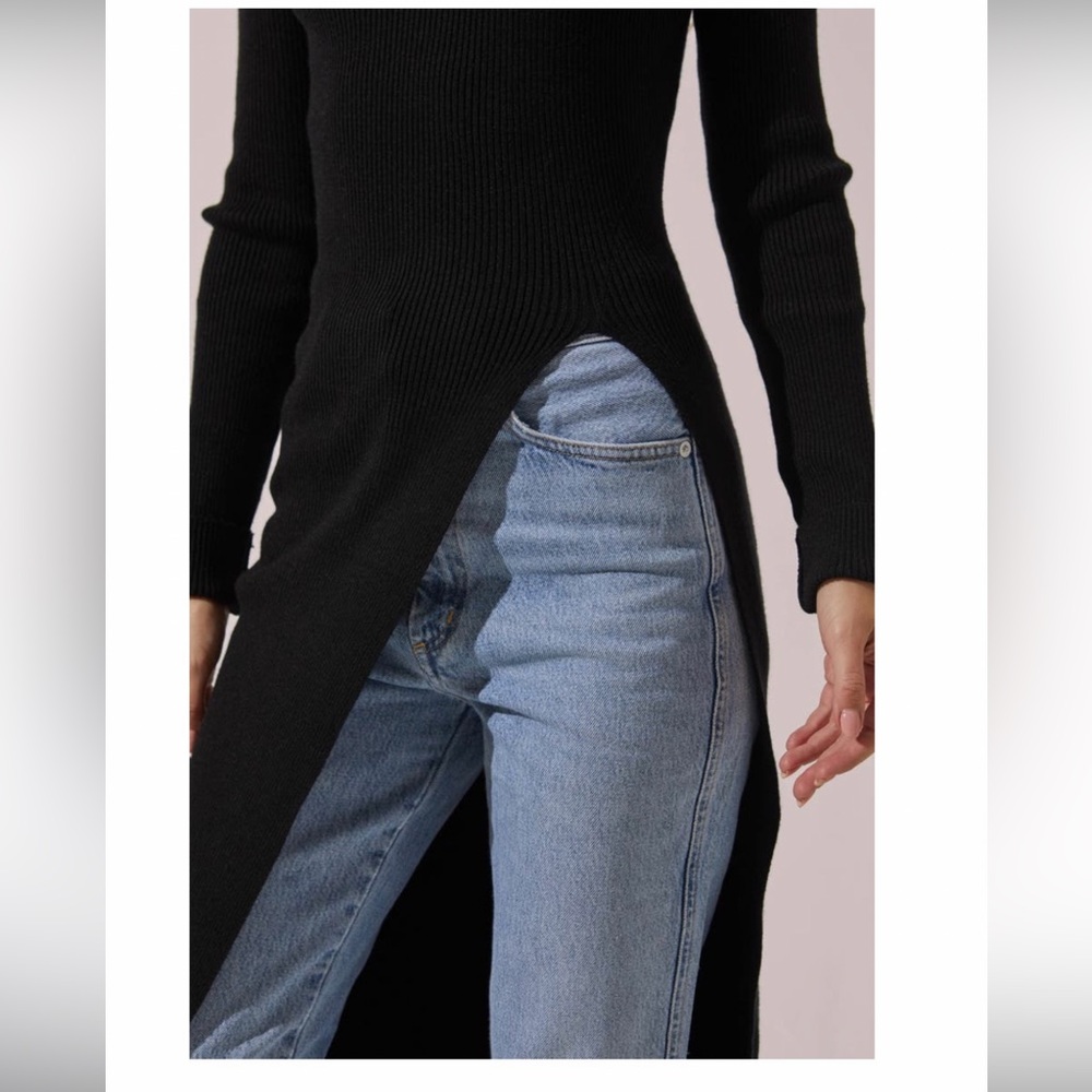 Astr the label women turtleneck long sweater - Picture 3 of 12